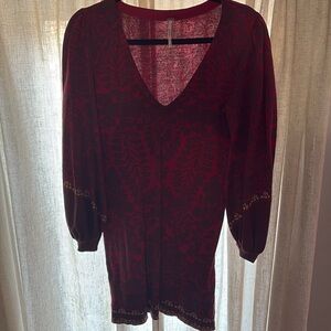 Free people sweater dress.